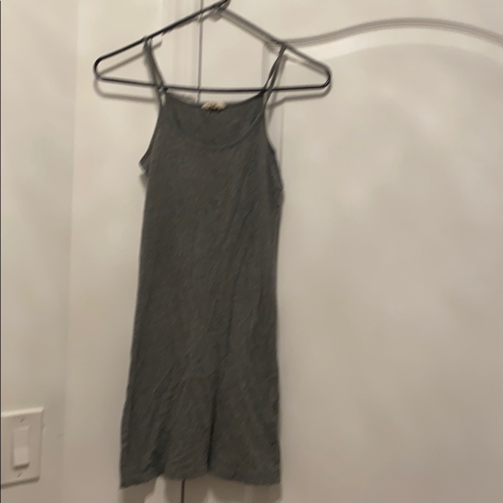 HERITAGE 1981 by Forever 21 Long Gray Tank Top